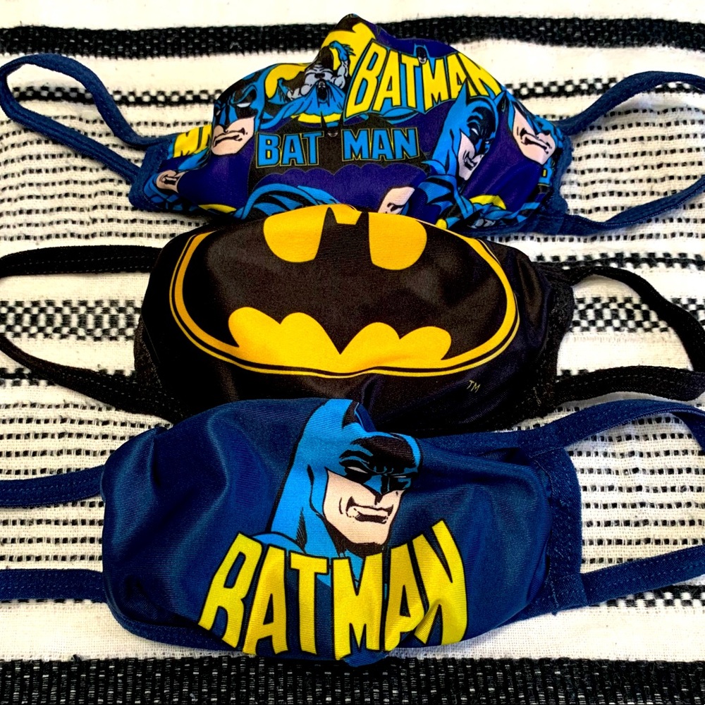 Batman face masks